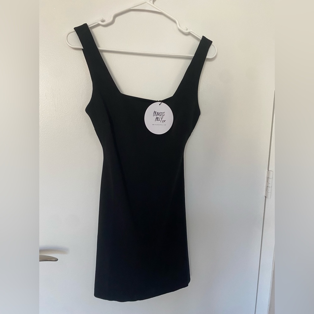 Princess Polly Black Mini Dress // Dress Size 2 // new with tags